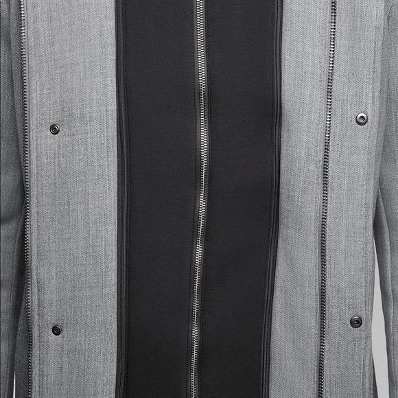 ZARA MAN GRAY COAT BRAND NEW WITH TAGS MEDIUM - Picture 9 of 11